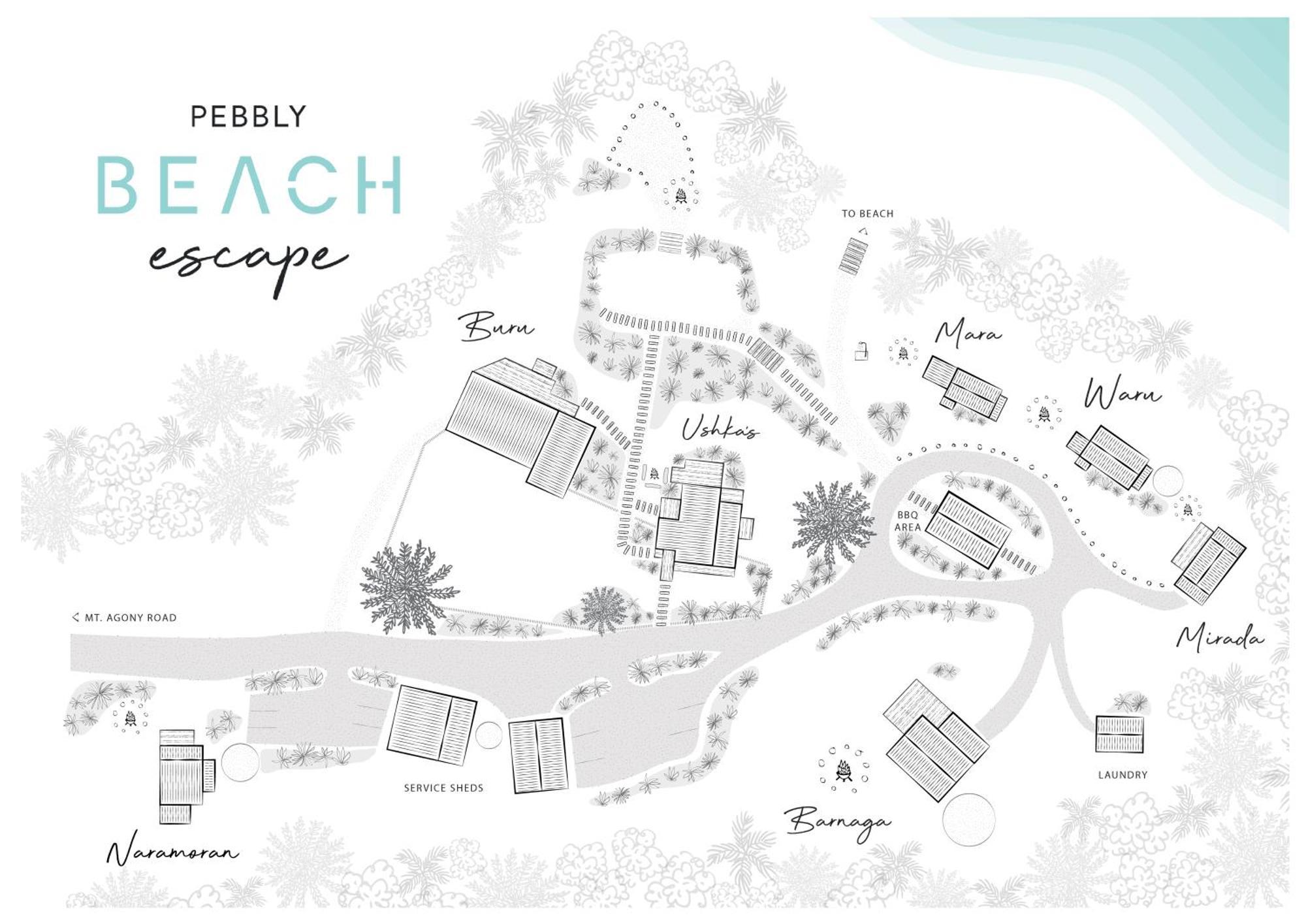 Pebbly Beach Escape East Lynne Exterior foto